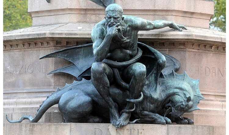 'What No Tyrant May Command': A Poem by Dusty Grein 1 King Minos depicted on a Dante Alighieri monument (public domain)