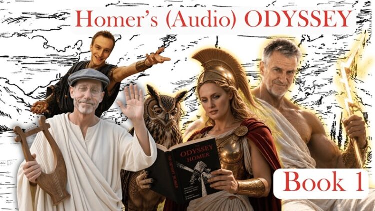 A Visualized Reading of The Odyssey: Book 1 1 The Odyssey Book 1 visualized reading (Classical Poets Live)